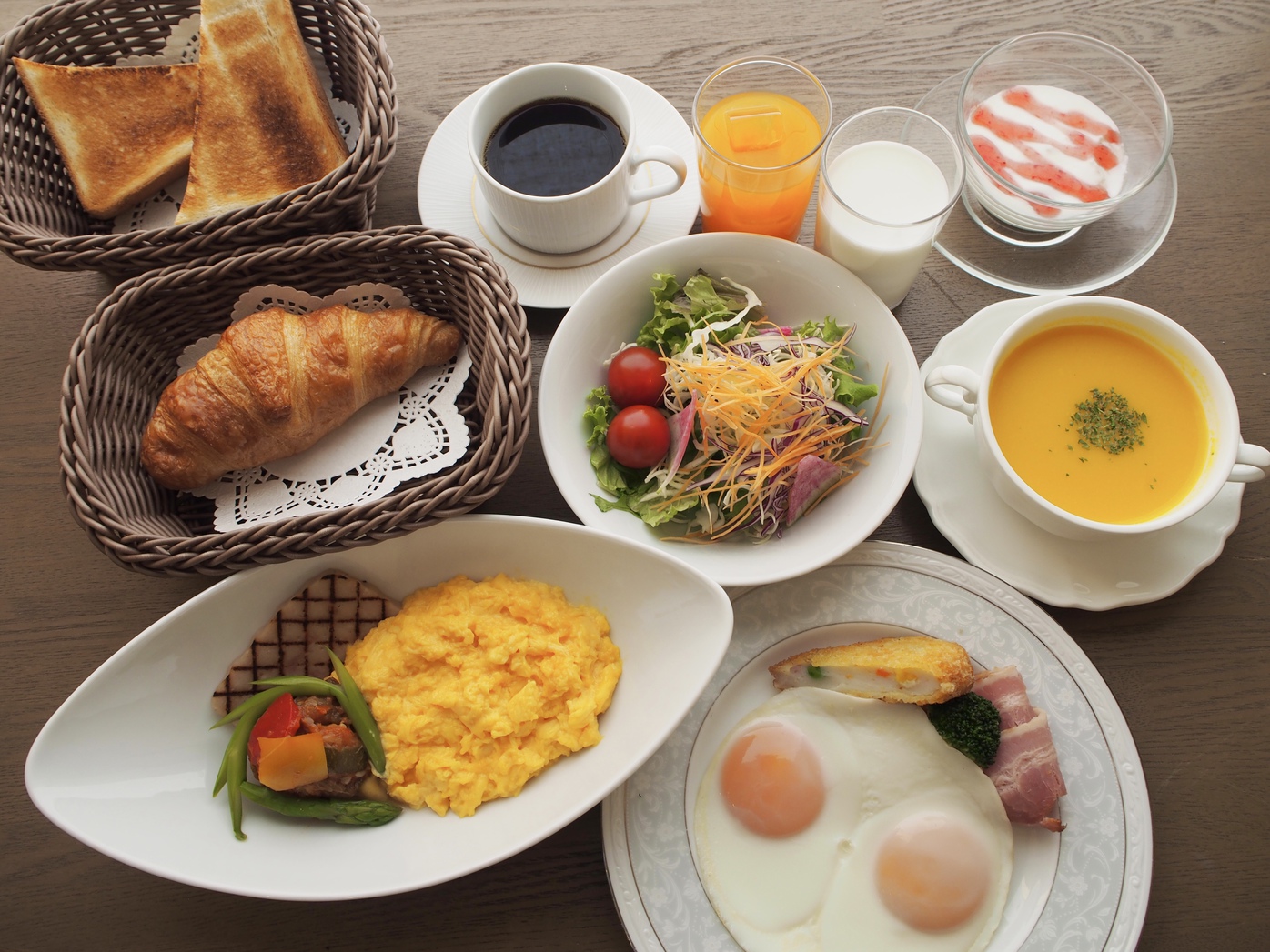 【朝食付きプラン】和食・洋食からお選び頂けます！