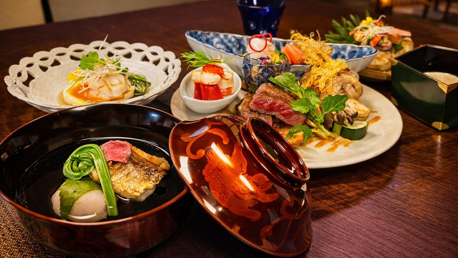 【女子旅】なでしこ会席で華やぐ夜｜お酒＆デザート付き“和のご褒美旅”＜1日2室限定＞