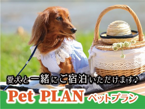【ペットプラン】【朝+夕食付】愛犬と過ごすリゾートライフ♪