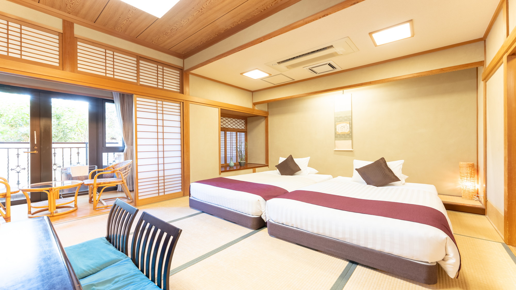 【和美麗ジュニアスイート】４５平米　客室露天風呂【喫煙可】