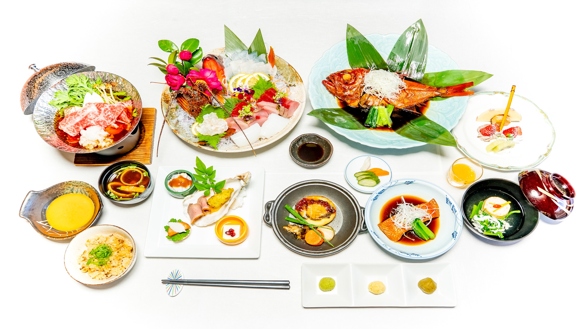 【夕食】『伊豆の極旨』を五感で感じる　美食&times;温泉に酔う　大人の極上湯宿旅