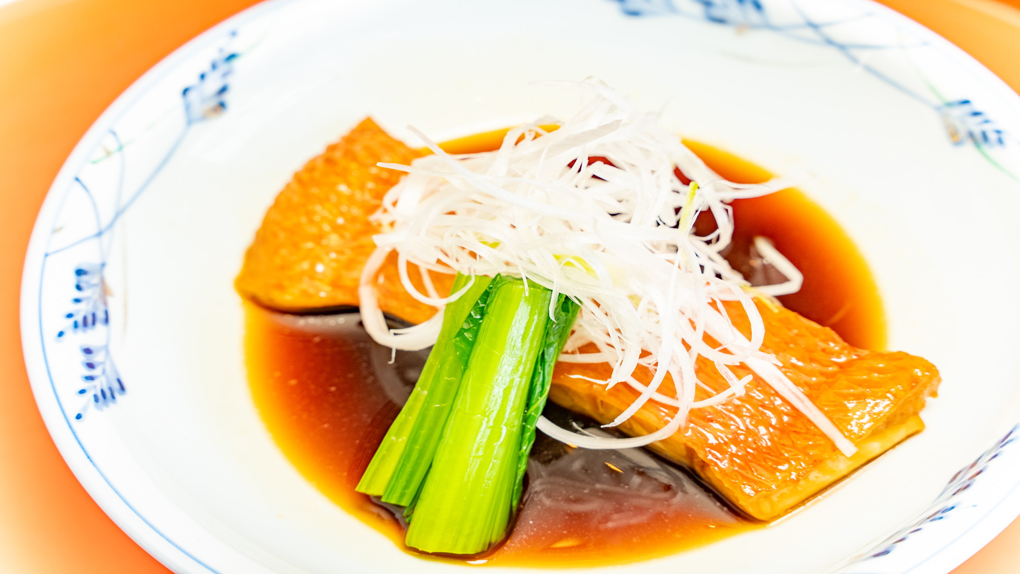 【夕食】金目鯛の煮付け