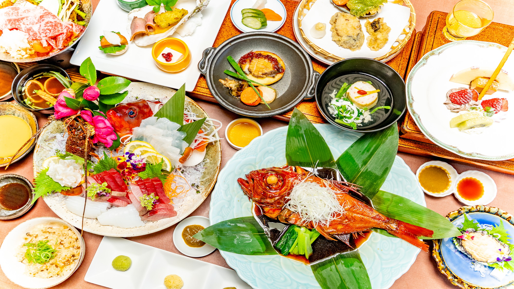 【夕食】『伊豆の極旨』を五感で感じる　美食&times;温泉に酔う　大人の極上湯宿旅