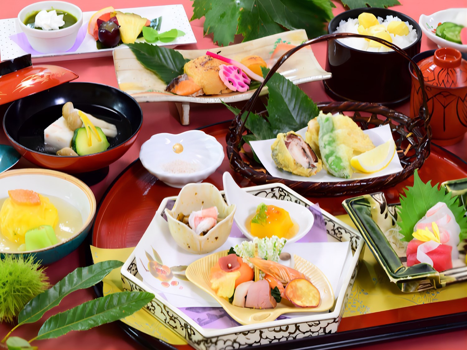 地元出身のシェフが趣向を凝らした『旬味覚会席』伊豆の食と旬の食材の融合をお楽しみください