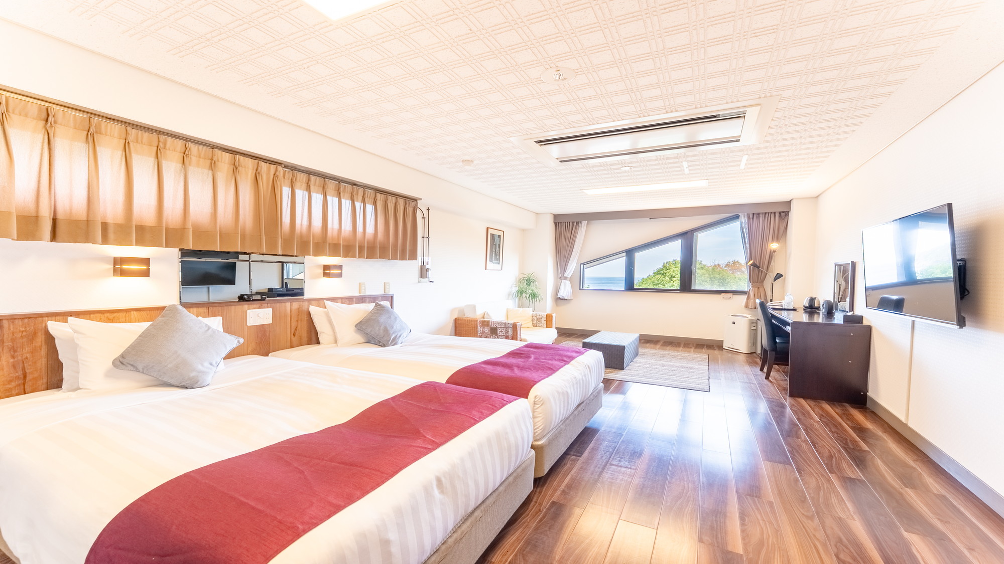 【和モダンコーナー洋室】３０平米　オーシャンビュー【禁煙】