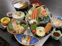 【2食付】冬の味覚《贅沢！ずわい蟹すきプラン》