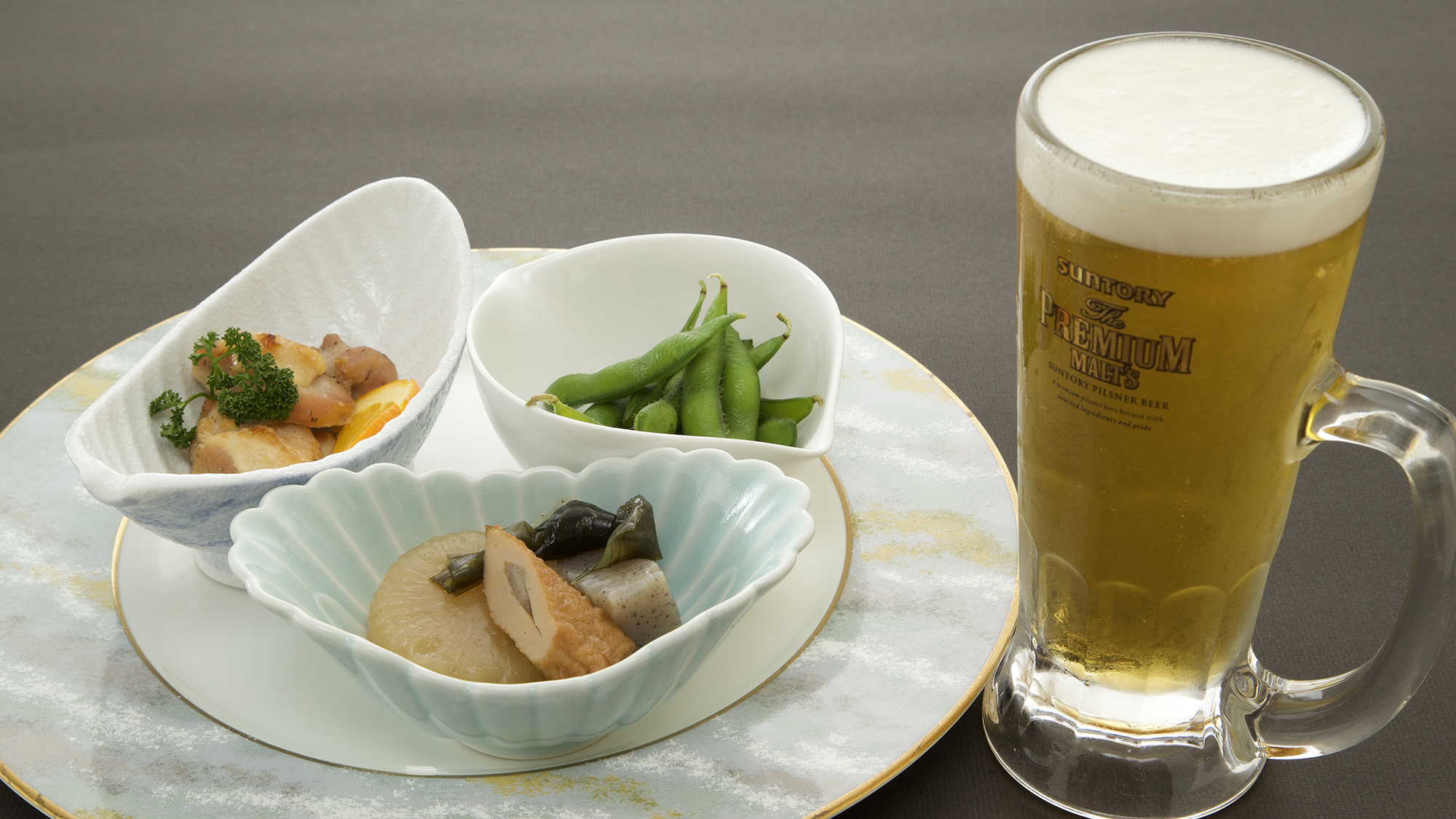 【夕食イメージ】単品メニュー　ほろ酔いセット
