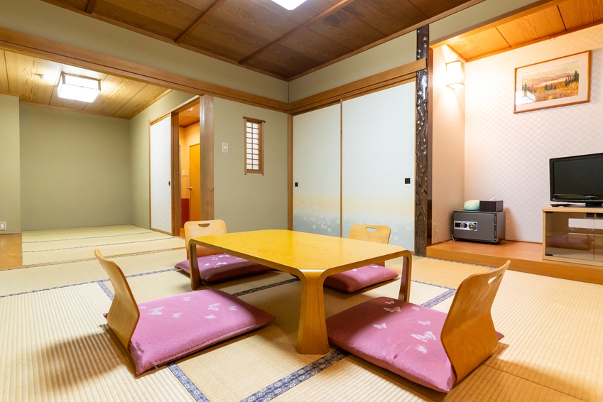 宿にお任せ！和室又は和洋室（洗面・トイレ付き）