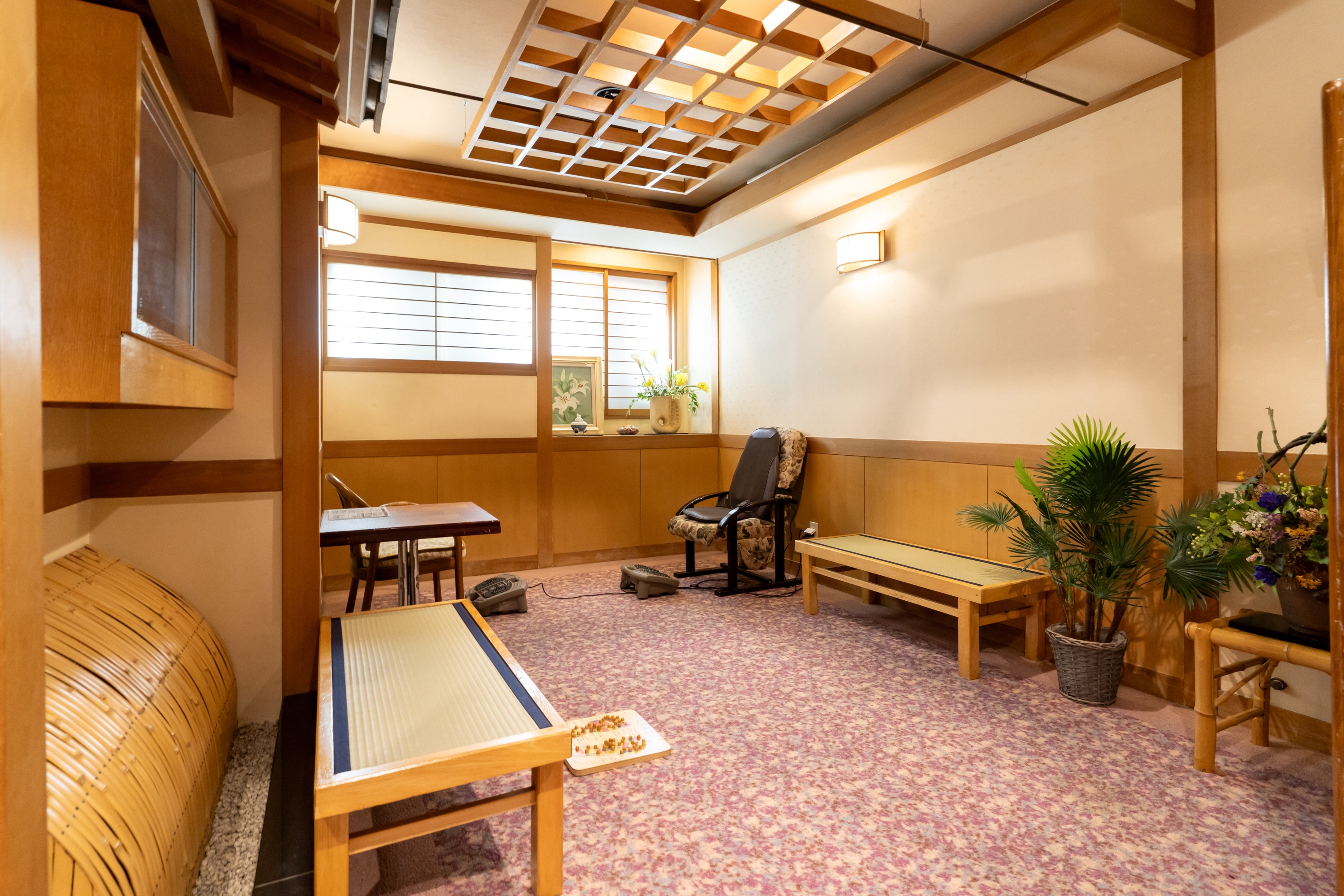 大浴場横　お休み処