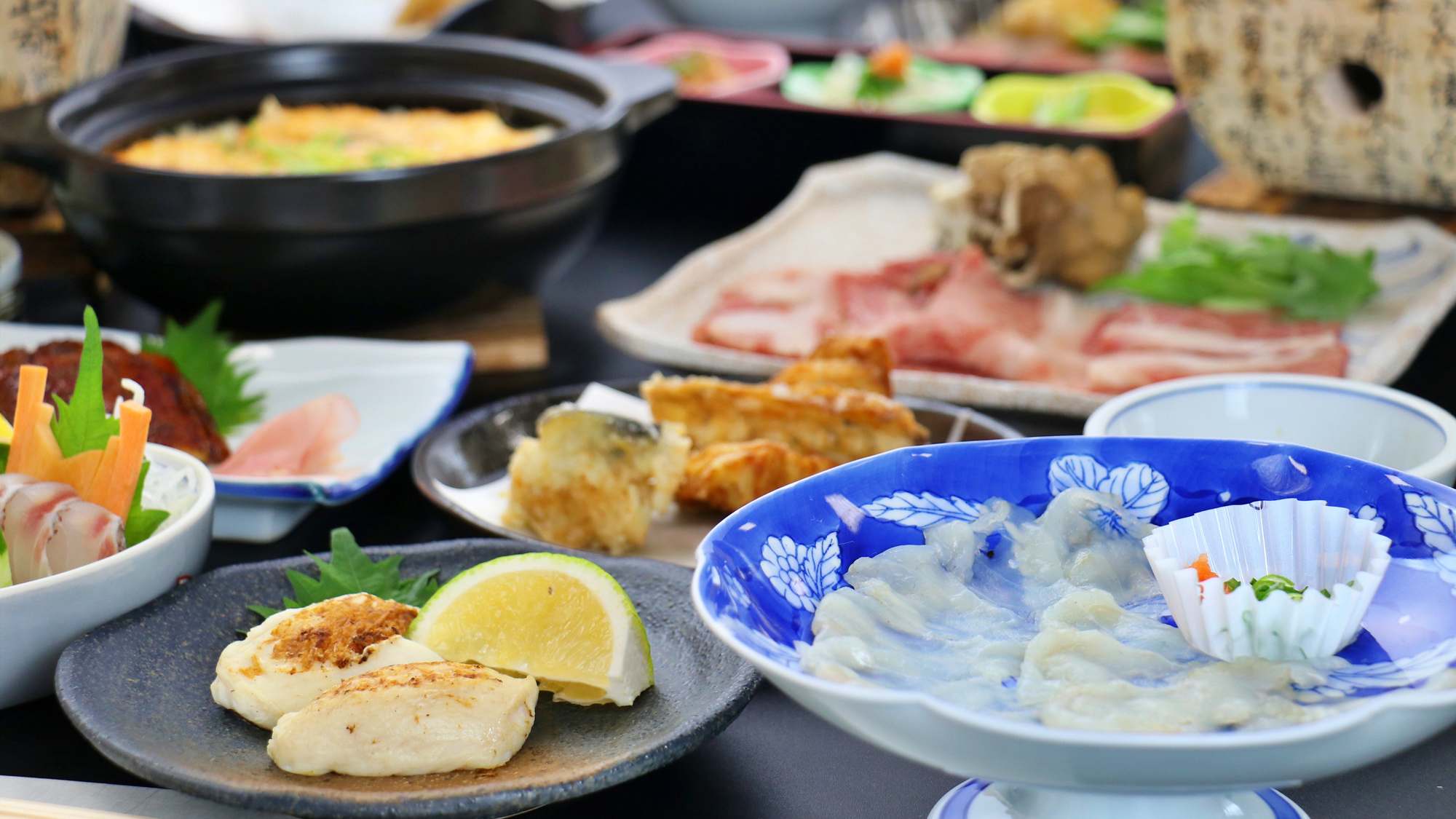 【食事（夕食）】天畜河豚 