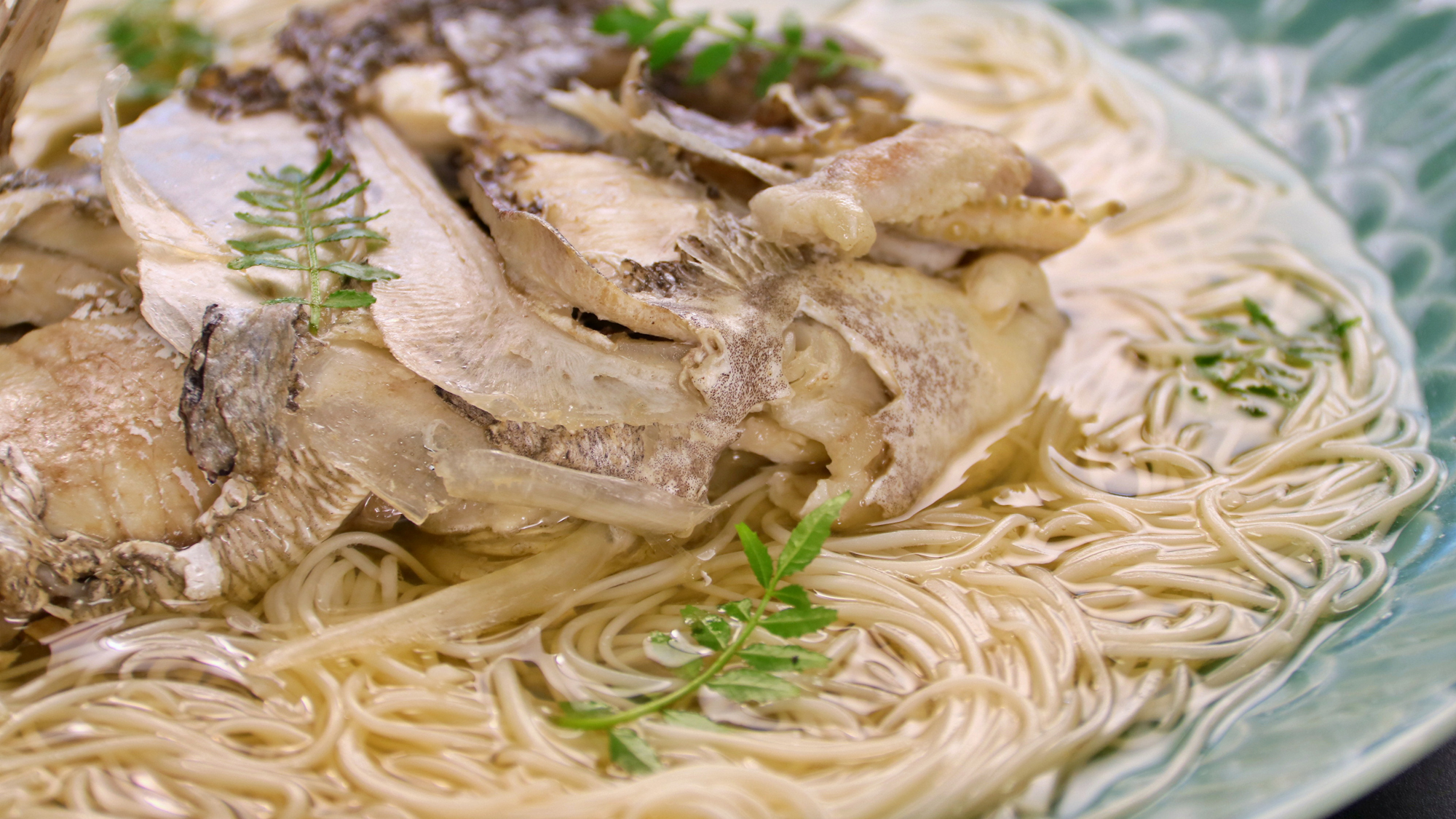 【春料理】天然鯛プラン_燧灘天然鯛素麺