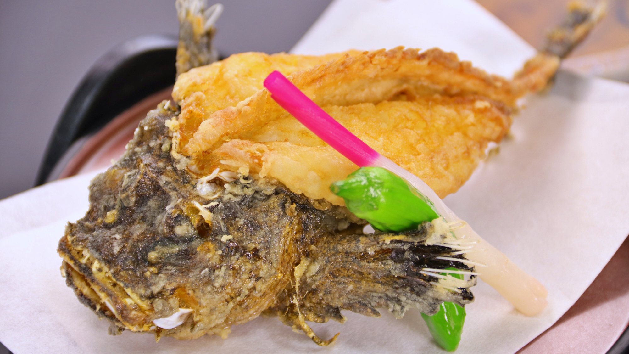 【春料理】天然虎魚プラン_燧灘天然虎魚のから揚げ