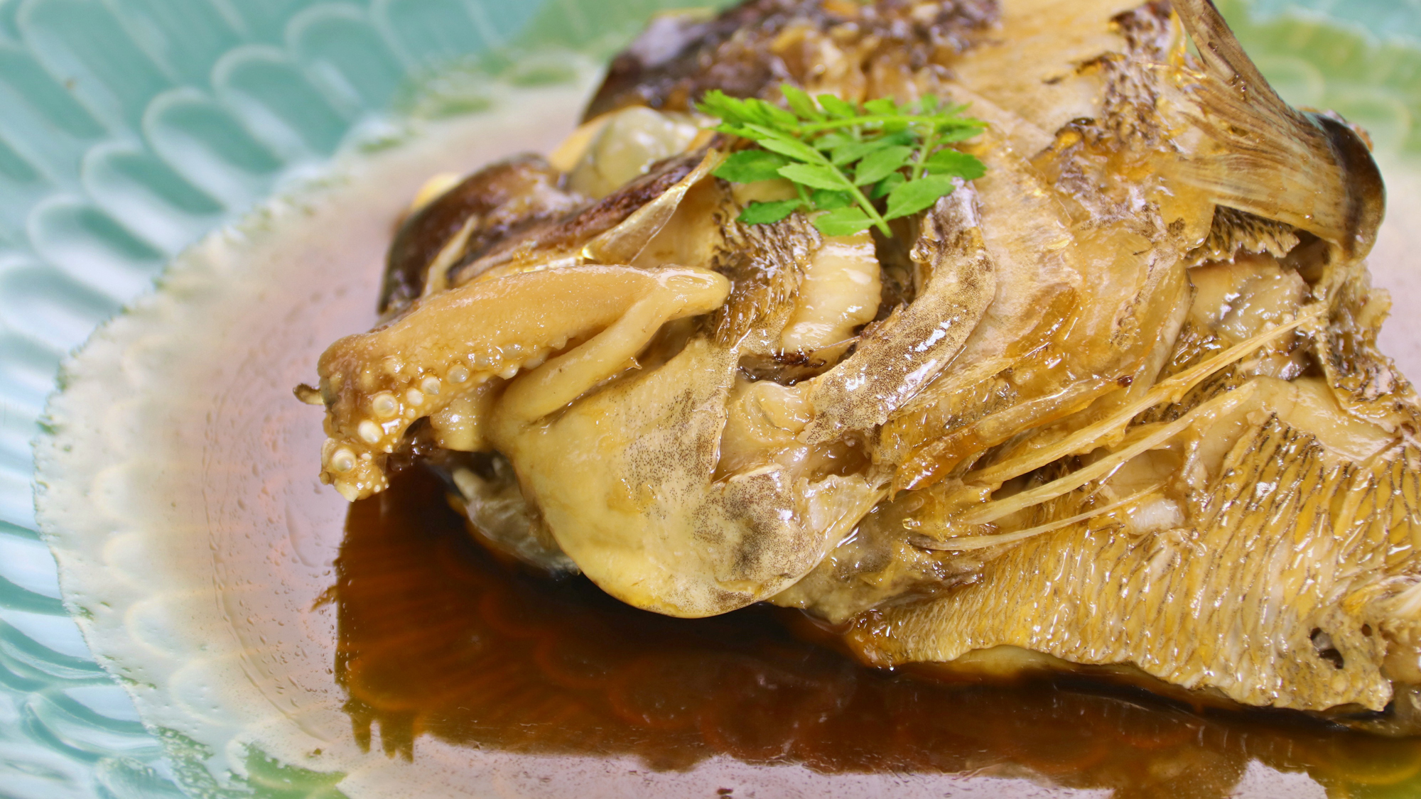 【春料理】天然虎魚プラン_燧灘天然鯛の荒煮