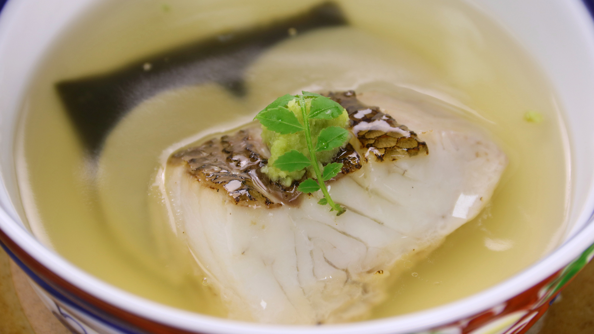 【春料理】天然鯛プラン_燧灘天然鯛のお茶漬け
