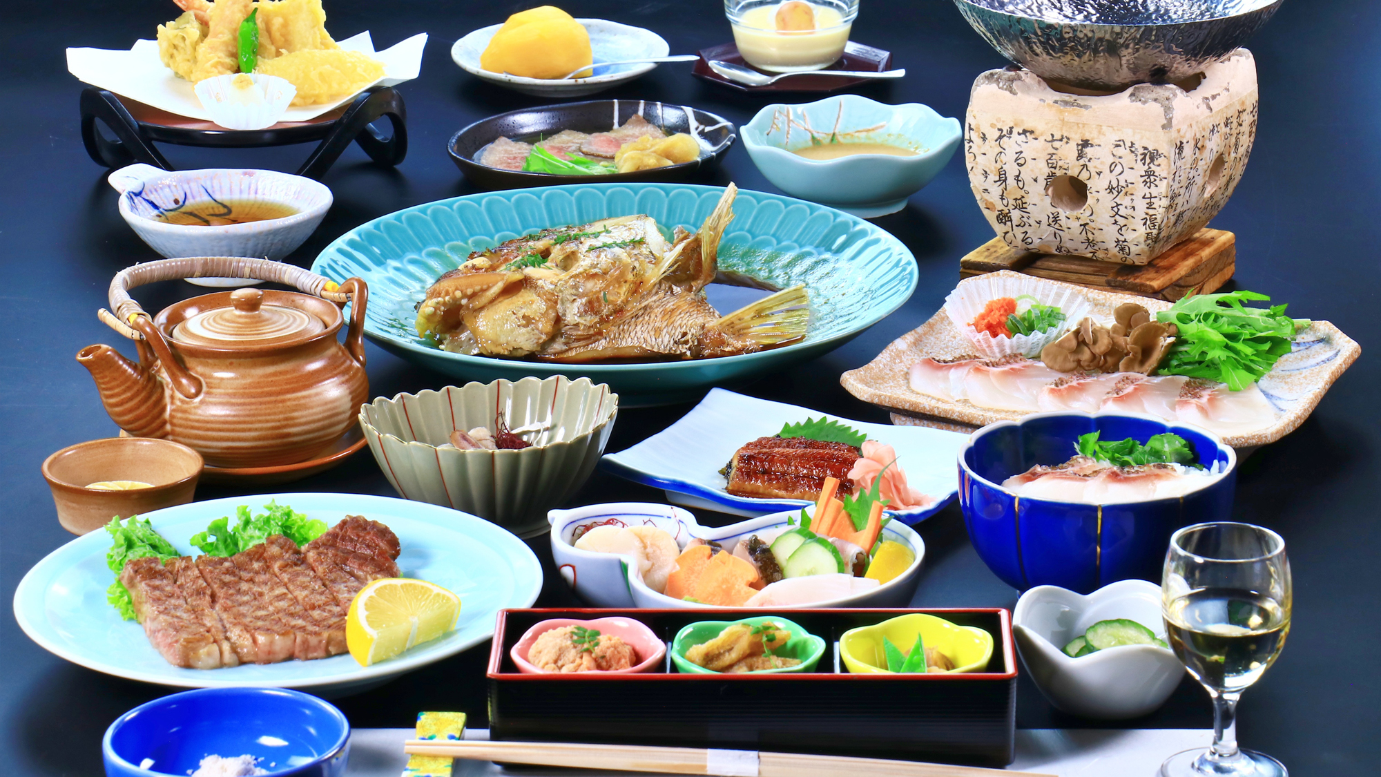 【食事（夕食）】ステーキコース 