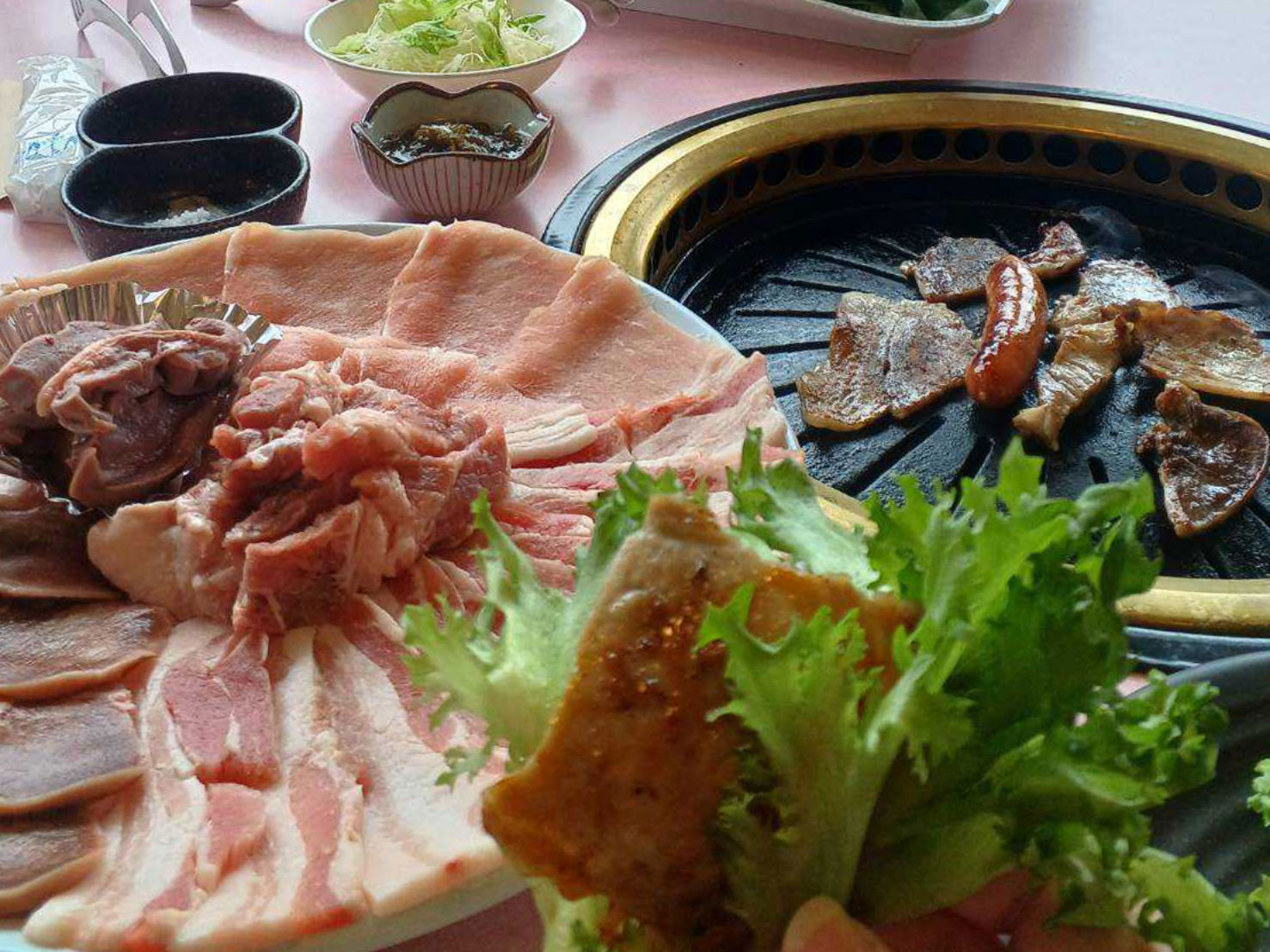 黒豚・夢幻豚焼肉コース