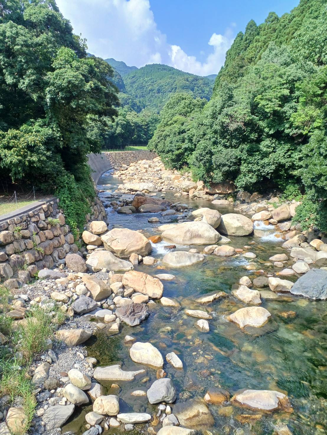 猿ヶ城ラドン温泉　周辺景色