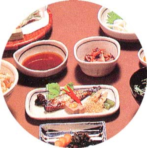山菜料理例