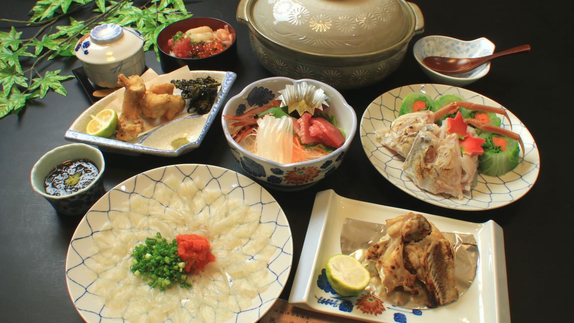 とらふぐ王国からのお届け物☆福・福・満腹 若狭とらふぐプラン♪