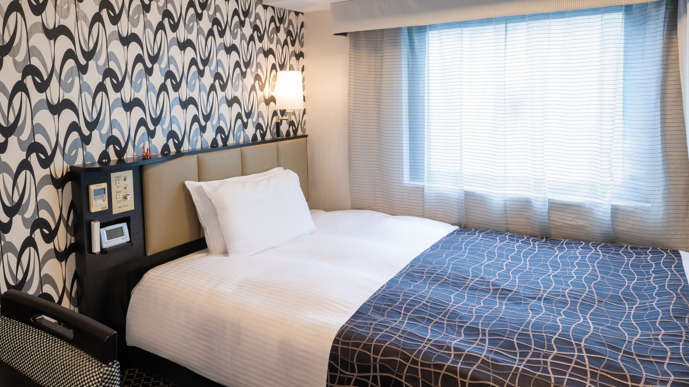 □禁煙室□シングルルーム□環境対応型のコンパクト設計□