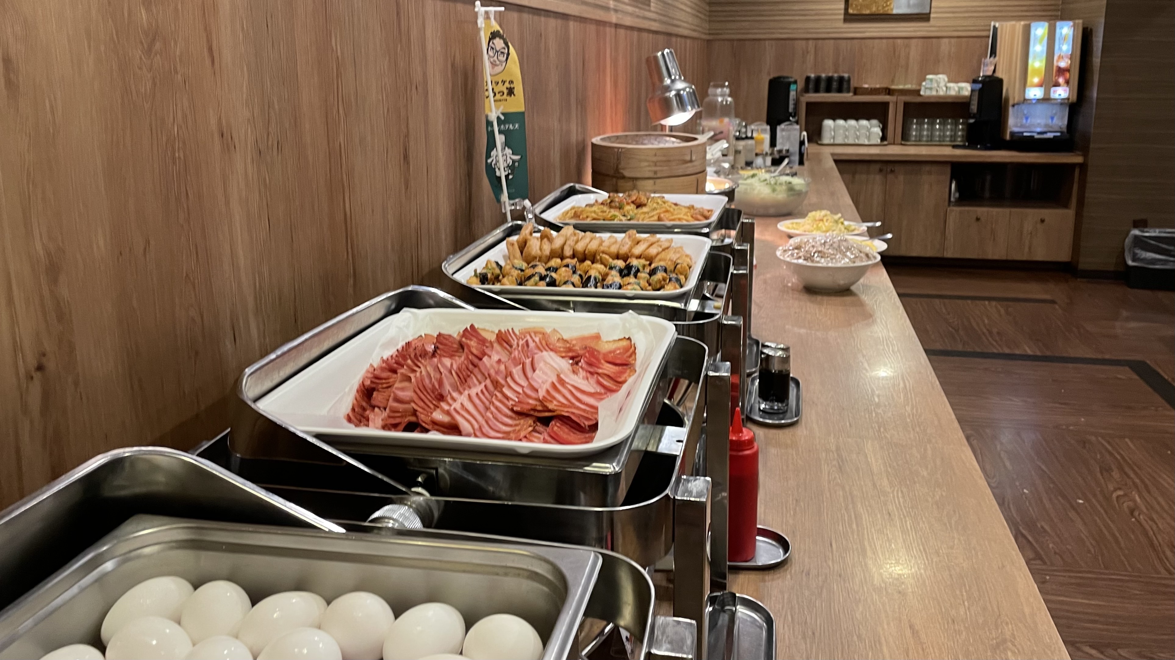 朝食風景