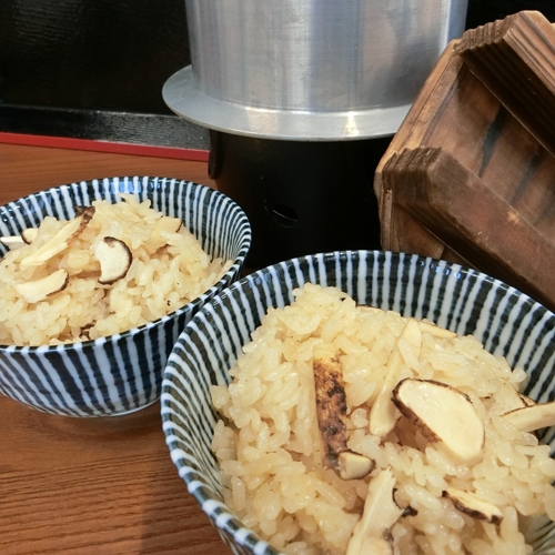 【２食付】食欲の秋到来！岩手県産の松茸ご飯で秋を満喫／現金特価