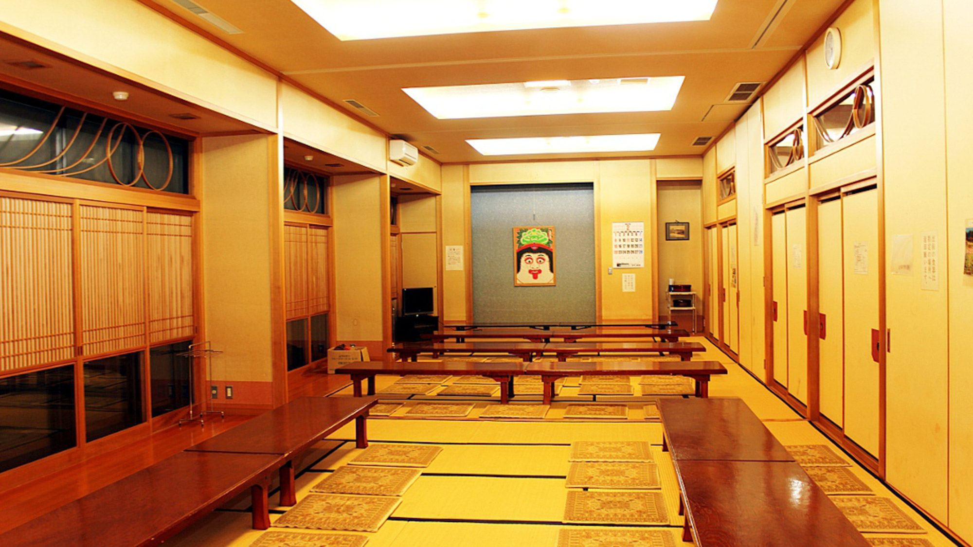 *【施設/大広間】湯上りや休みたい時は、こちらをご利用下さい。