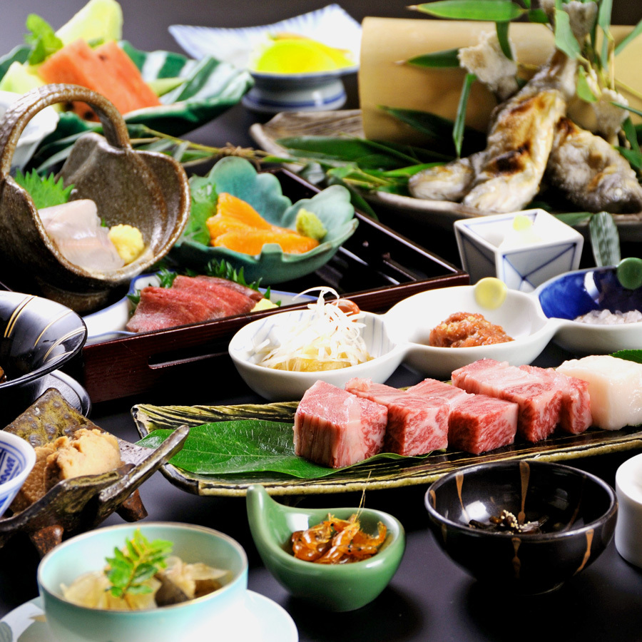【華hana・特別会席】＜特選信州牛サーロイン＞ステーキで贅沢に♪【夕食部屋食又は個室食】