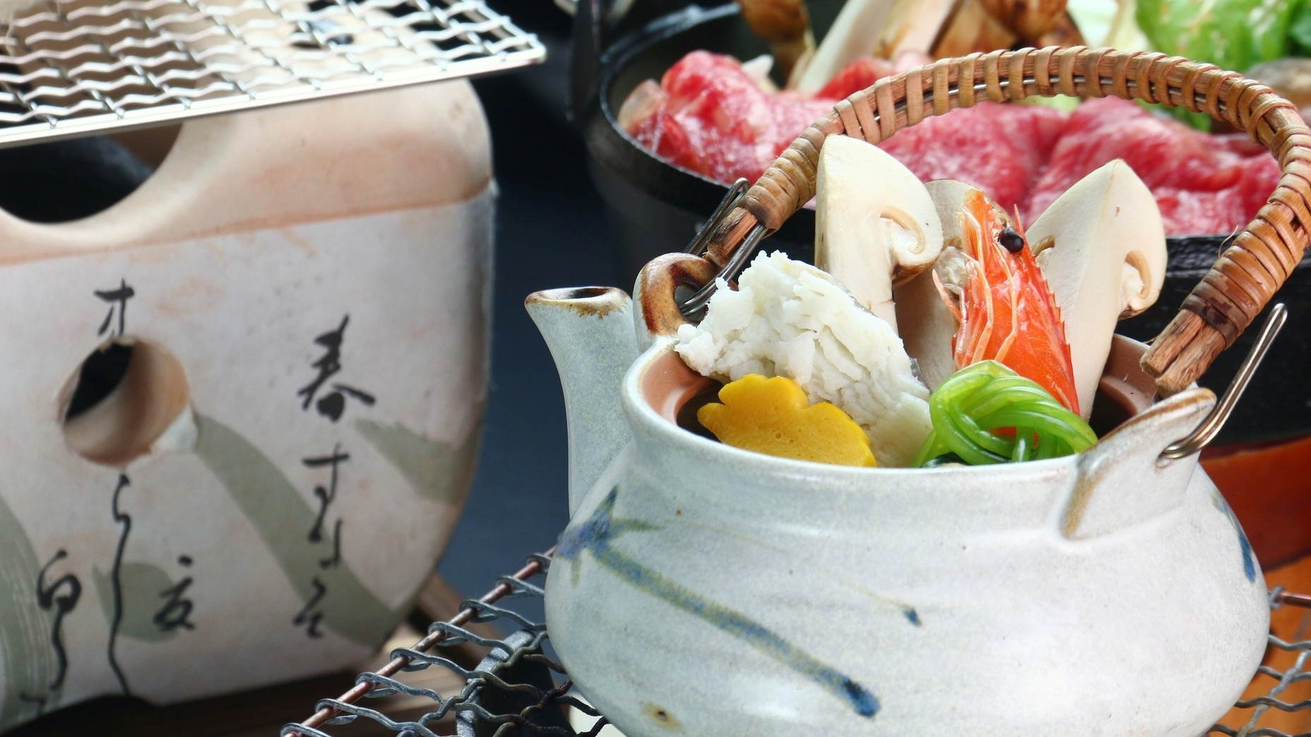 【松茸づくし】に【飛騨牛鉄板焼き】もつけちゃう！どっちも食べたい皆様へ！よくばり大満足プラン◆2食付