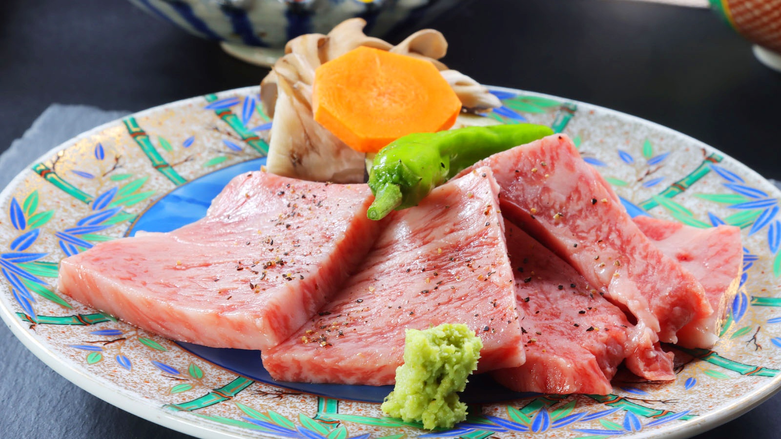 スタンダードプラン　飛騨牛陶板焼き