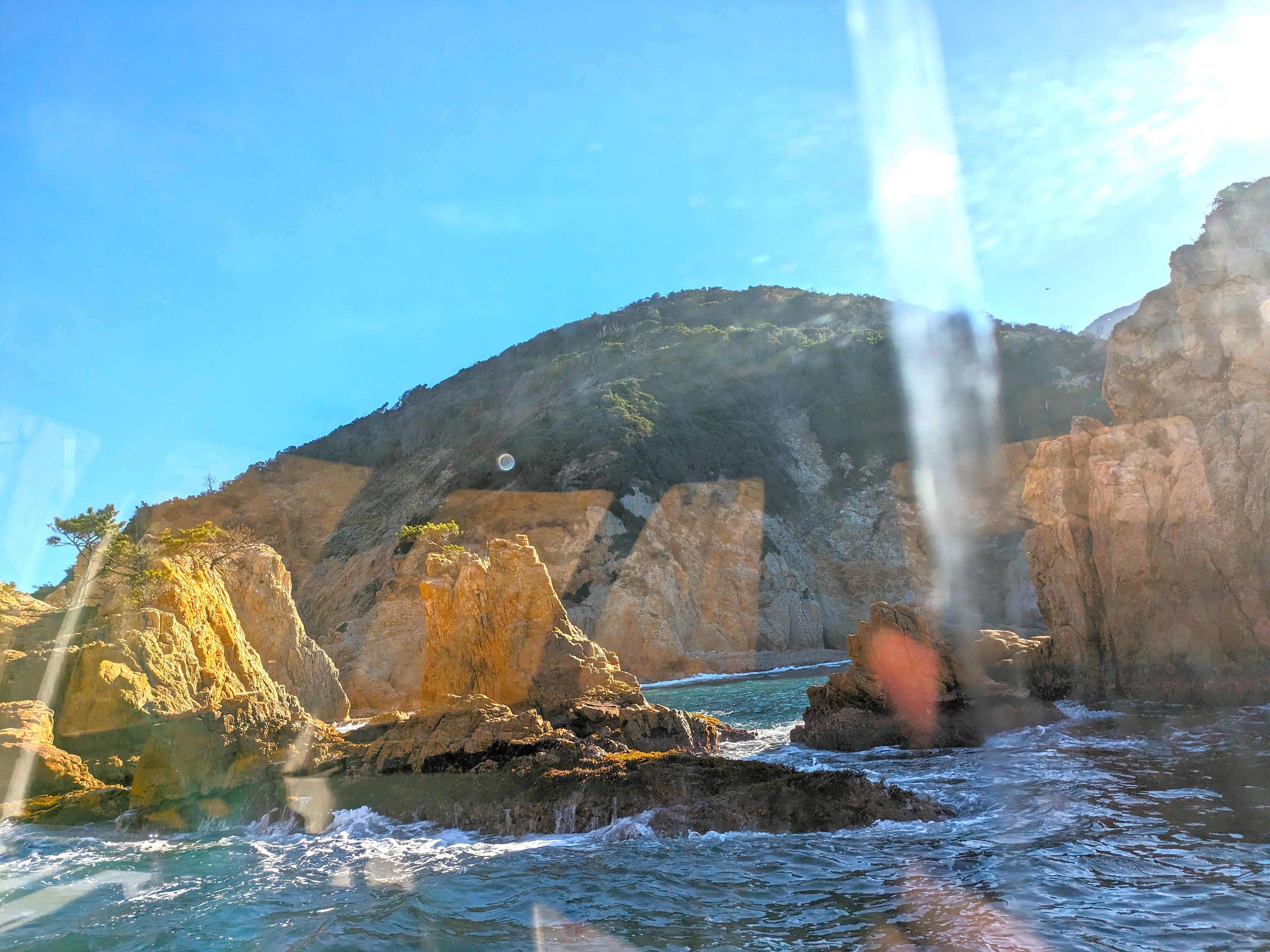 青海島クルーズ_赤瀬_岩群