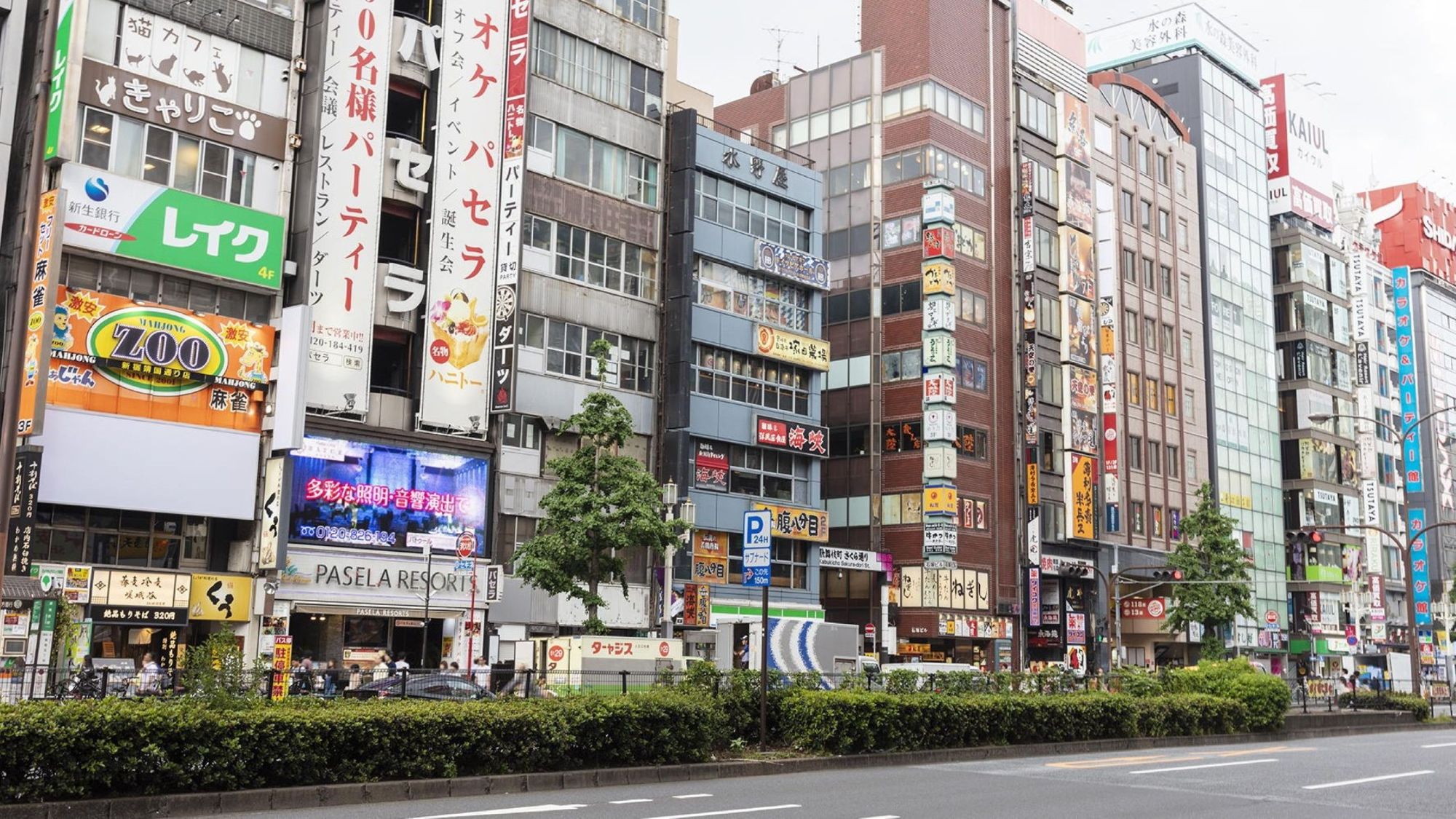 周辺観光｜新宿歌舞伎町（公共交通機関で約30分）