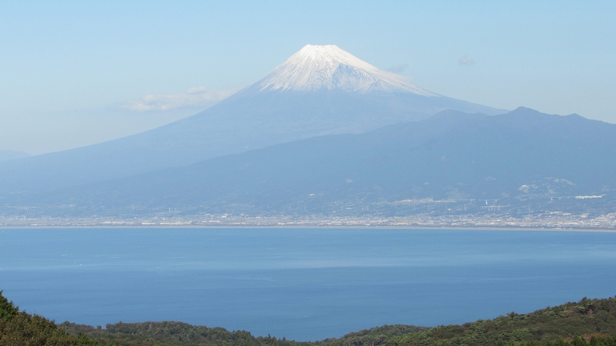 当館では天気の良い日に最高の富士山を望めます