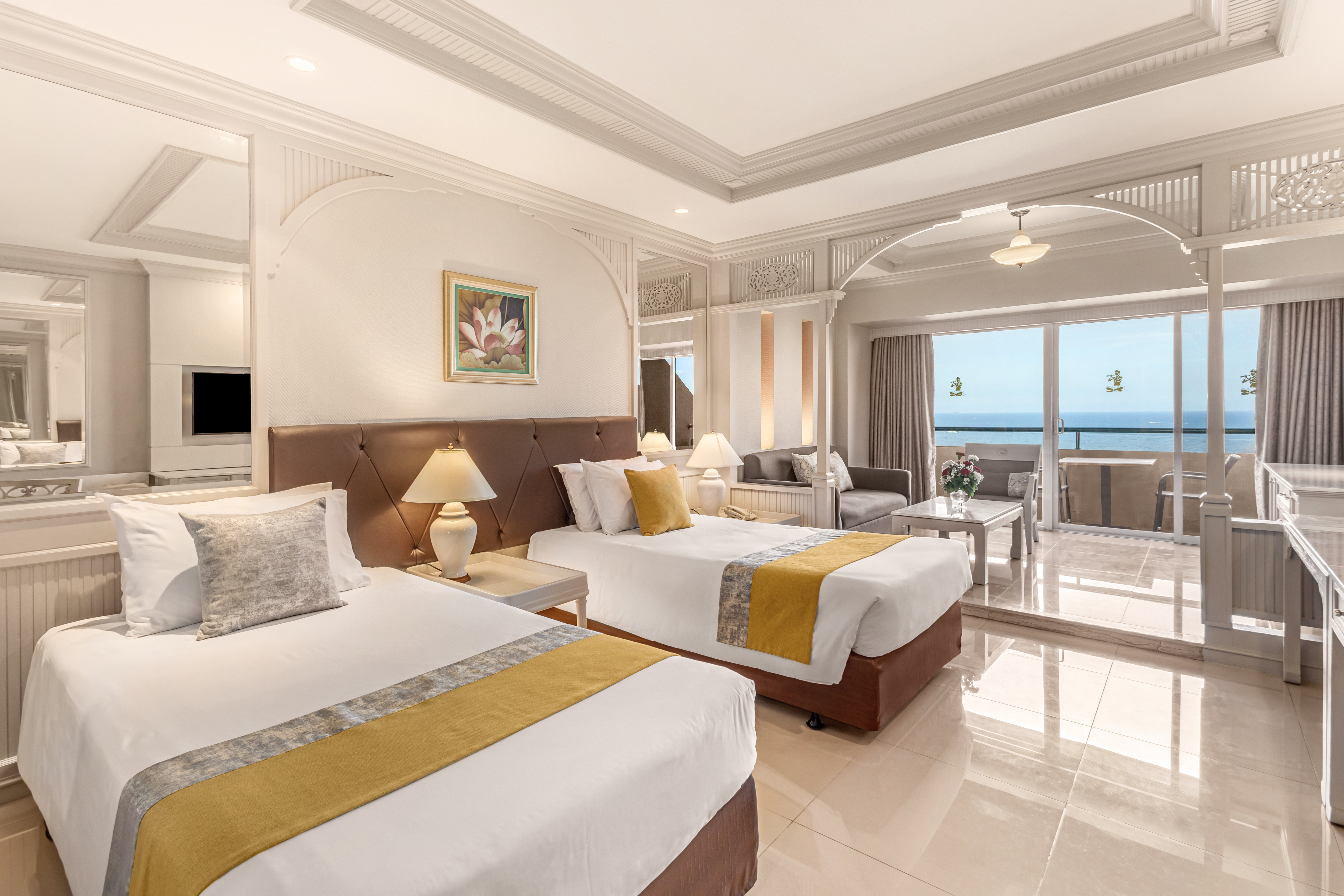 ミニスイートプラス - シービューツインベッド