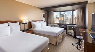 【デラックス ビュー】ダブルベッド2台