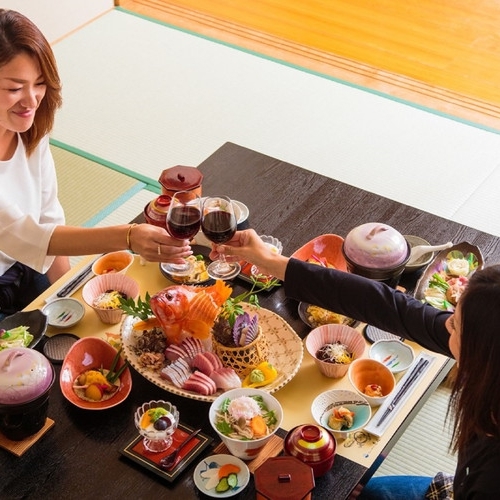 【連泊限定】当館１番人気「磯あそび会席」と料理長おまかせ会席を楽しめる♪お得に泊まれる連泊限定プラン