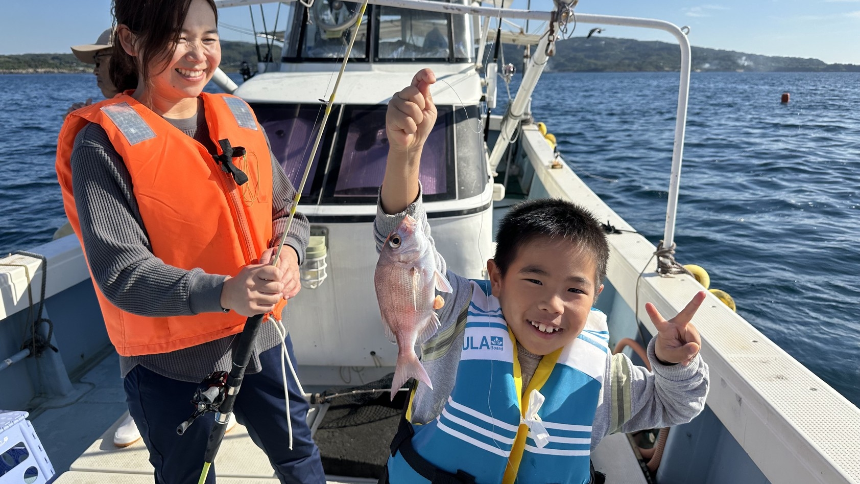 【爽快！船釣り旅】壱岐の美しい海で豪快に船釣り！手ぶらでOK◇超便利・宿前から乗船◇釣った魚は夕食で