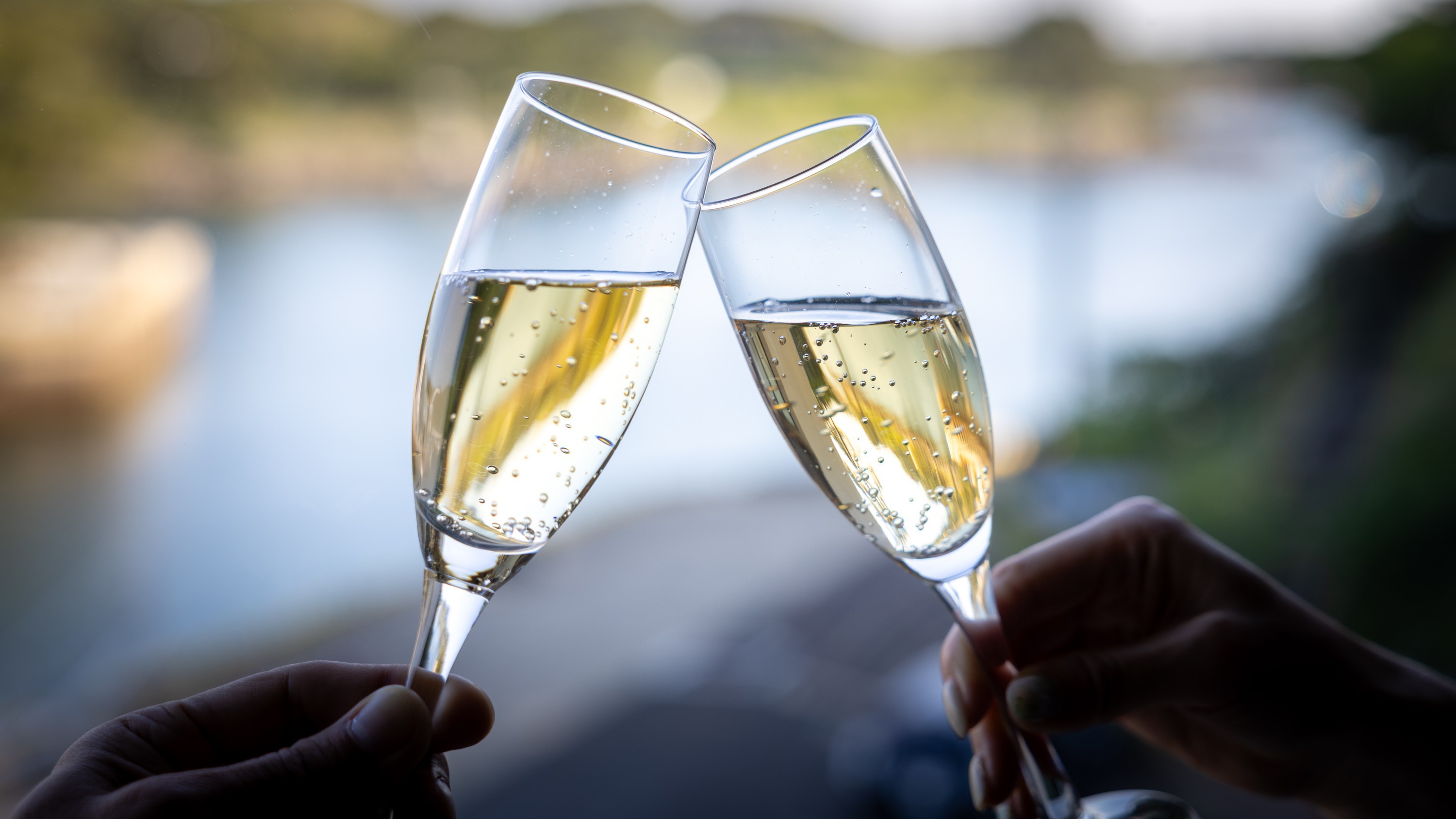 【カップルプラン特典】スパークリングワイン（375ml）で大切な人と海を見ながら乾杯♪