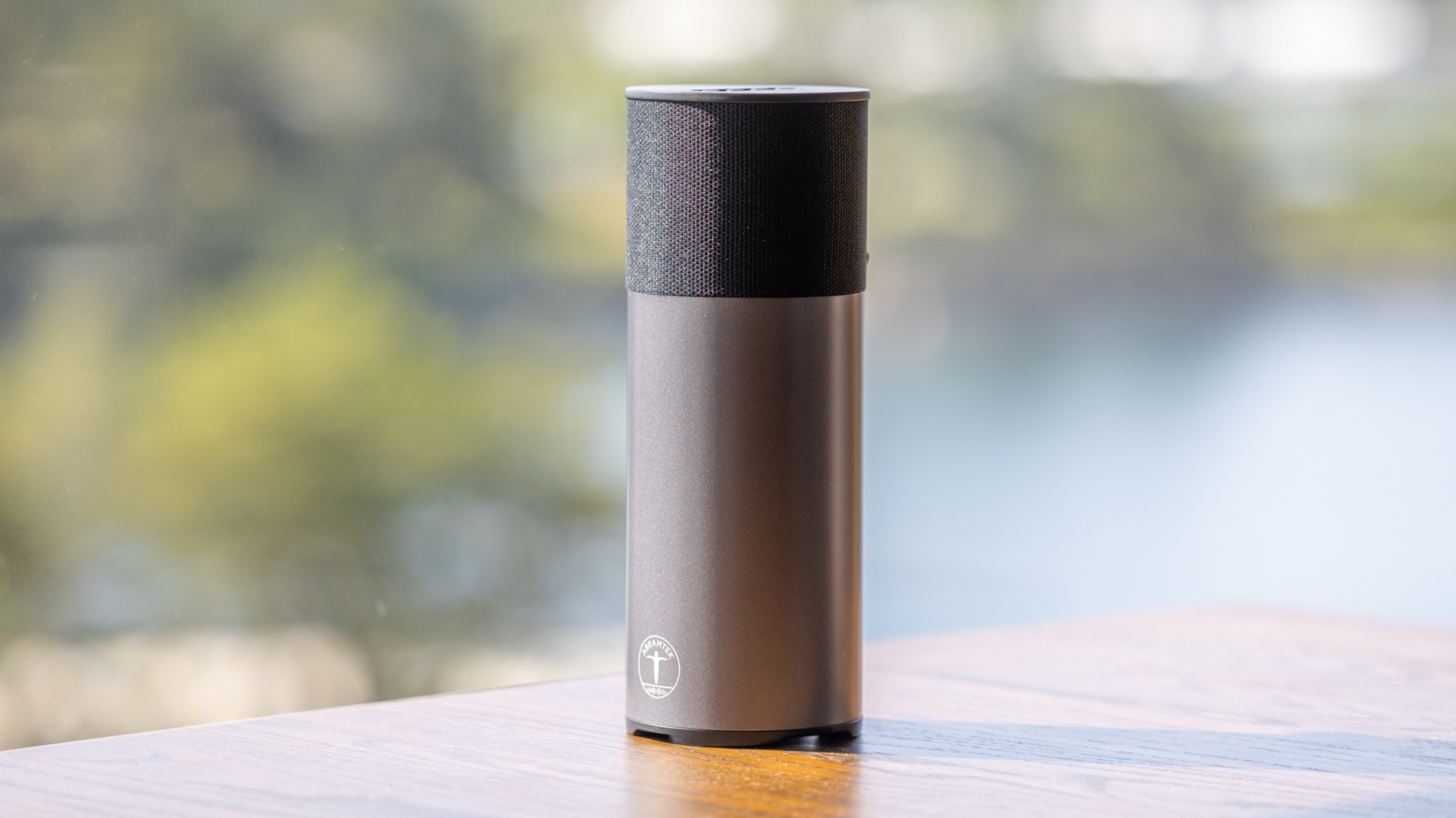 【無料貸出】360°サラウンドスピーカー。Bluetoothでスマホにつないで好きな曲を客室で♪
