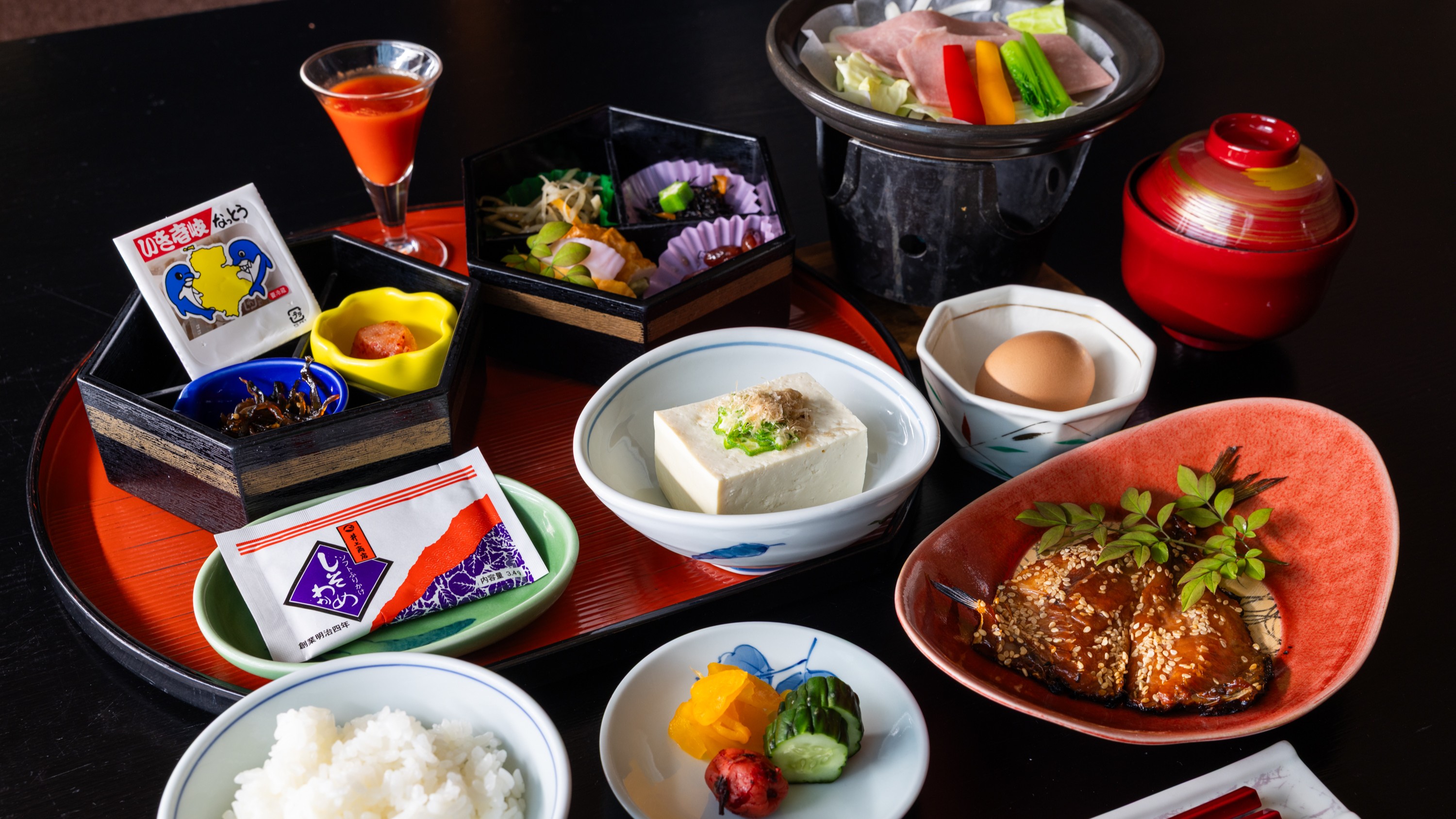 【朝食】元気になる壱岐のおかずが満載！