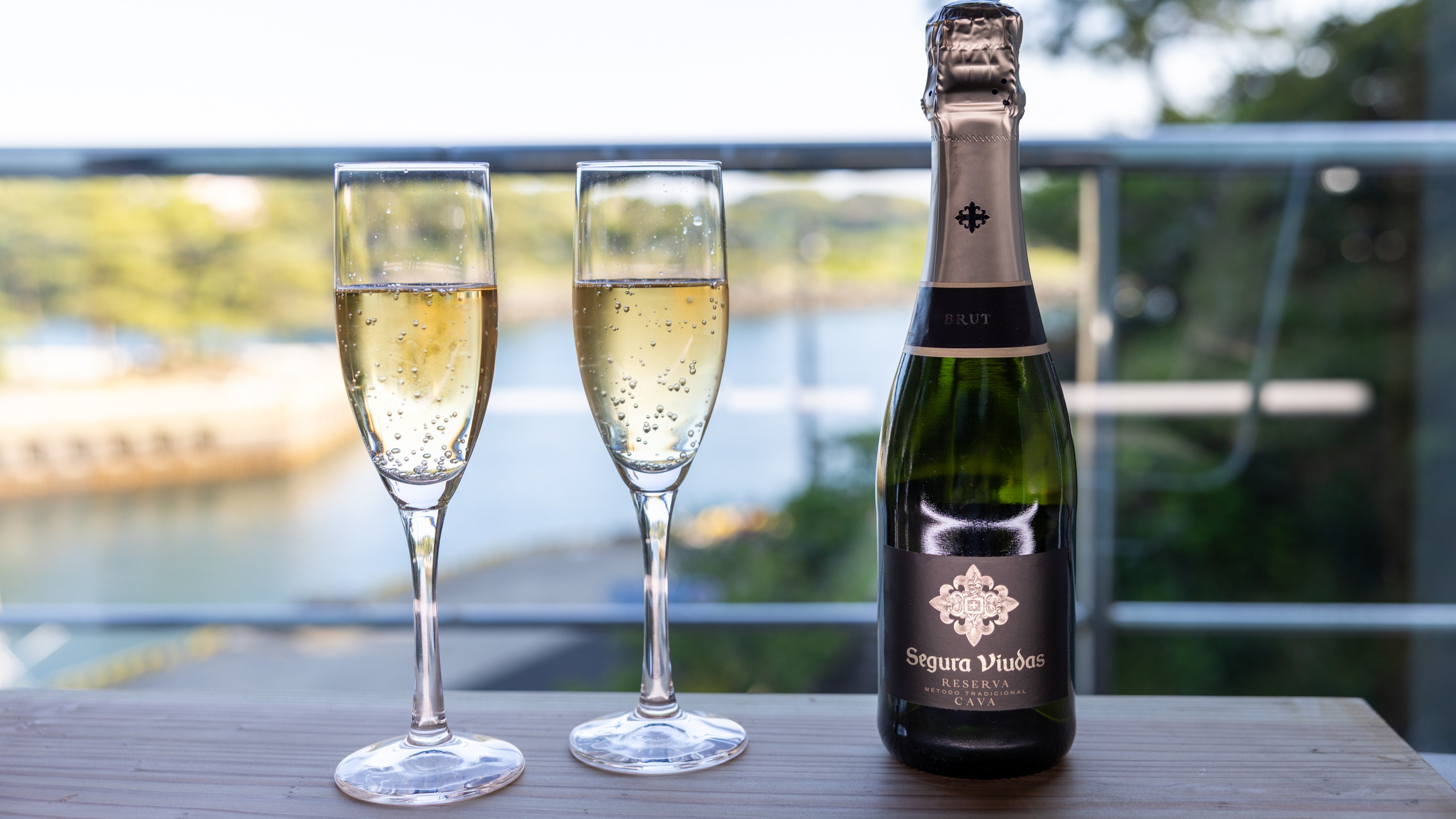 【カップルプラン特典】スパークリングワイン（375ml）で大切な人と海を見ながら乾杯♪