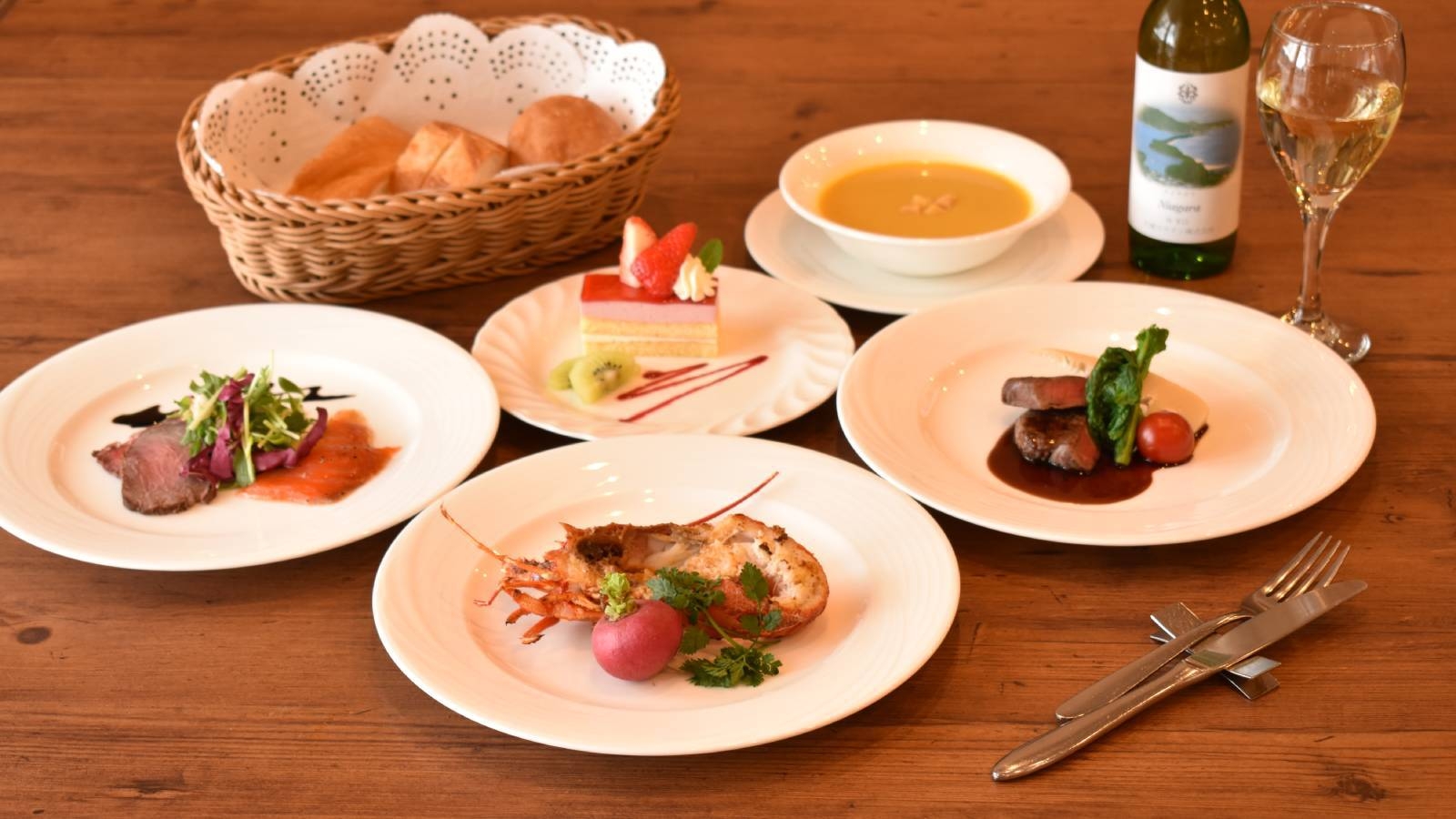 【2食付 最上級フレンチ】＜特別フルコース＞質・量ともにこだわりのハイエンドプラン