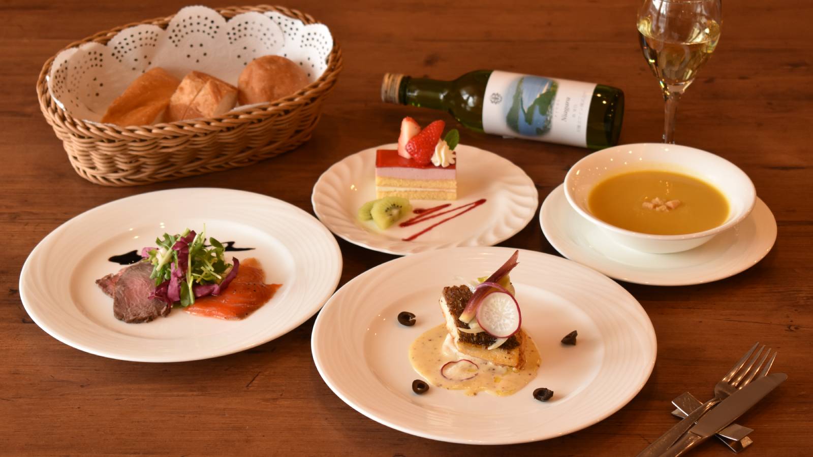 春のお魚コース　メインはお魚をつかったフレンチ★