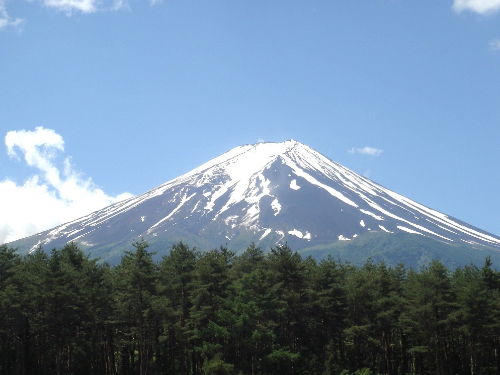 ホテルからの富士山