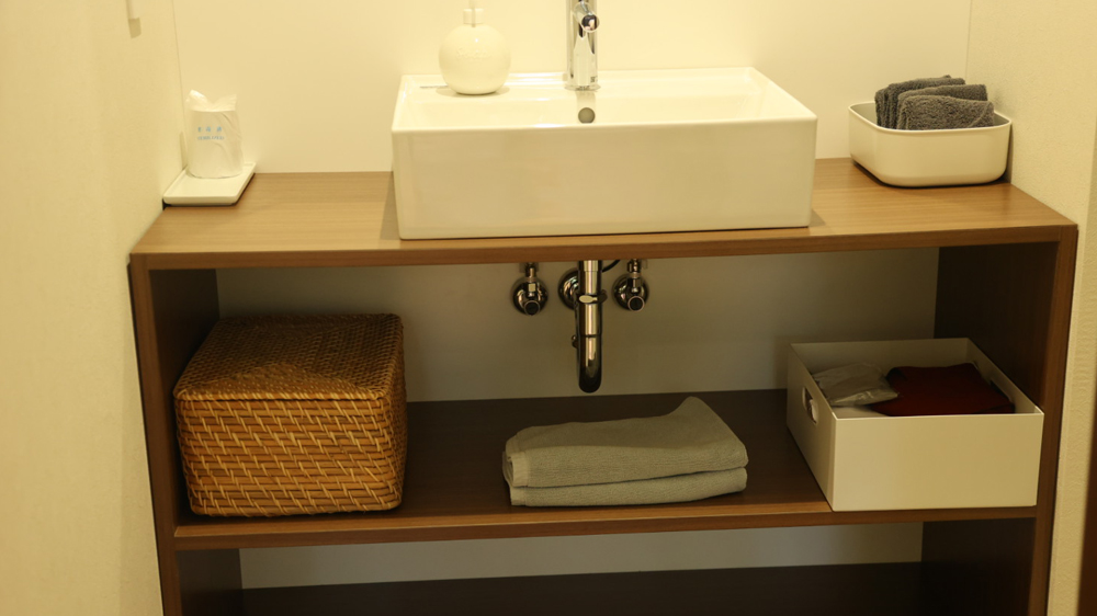 新客室　洗面
