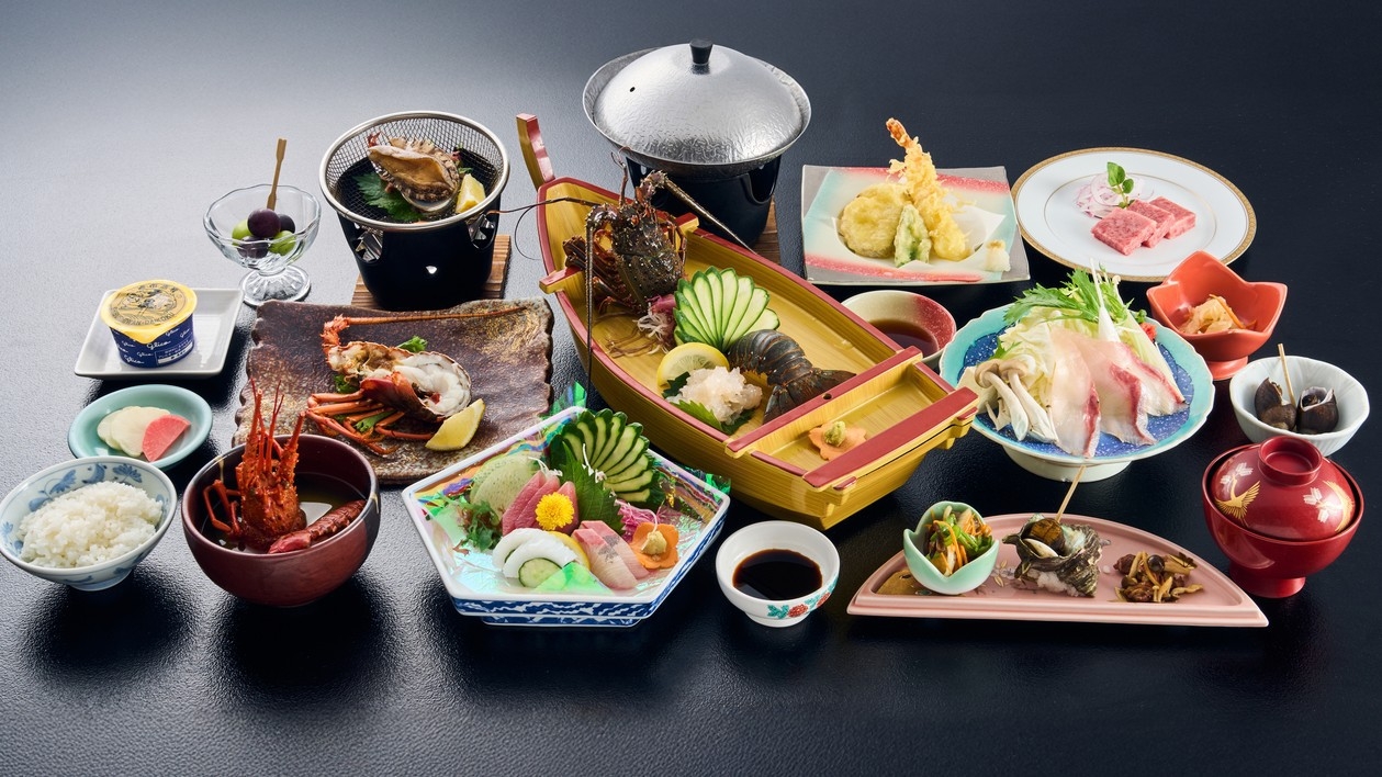 【伊勢海老まつり】★極コース★伊勢海老をじっくり味わえる！伊勢海老の活き造りと伊勢えび鬼殻焼き