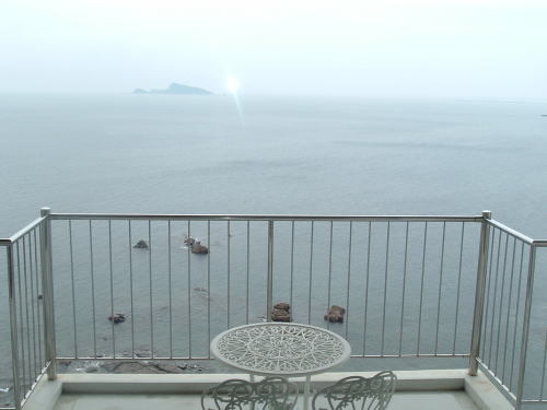 Terrace overlooking Shibushi Bay
