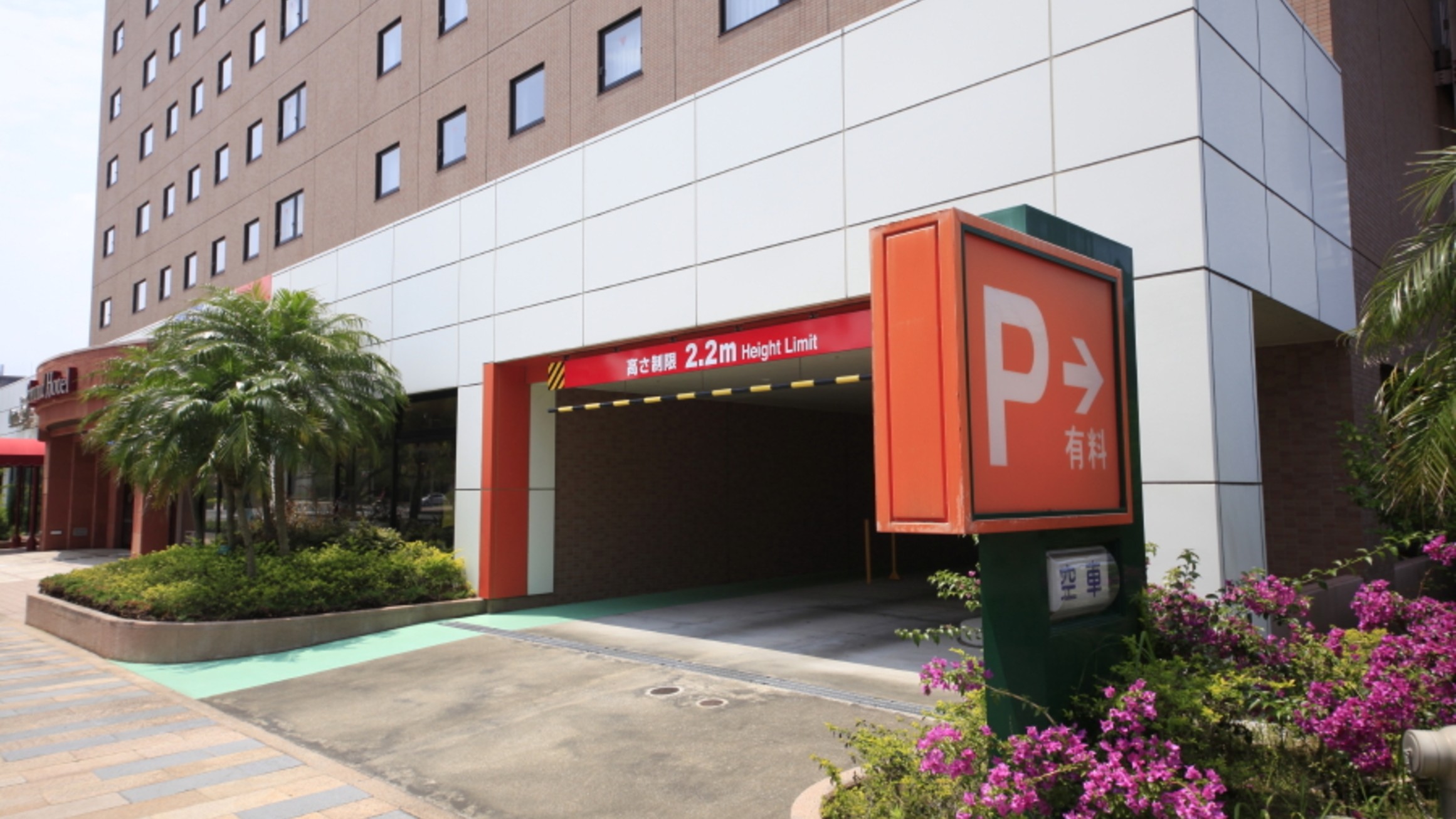 駐車場入口１