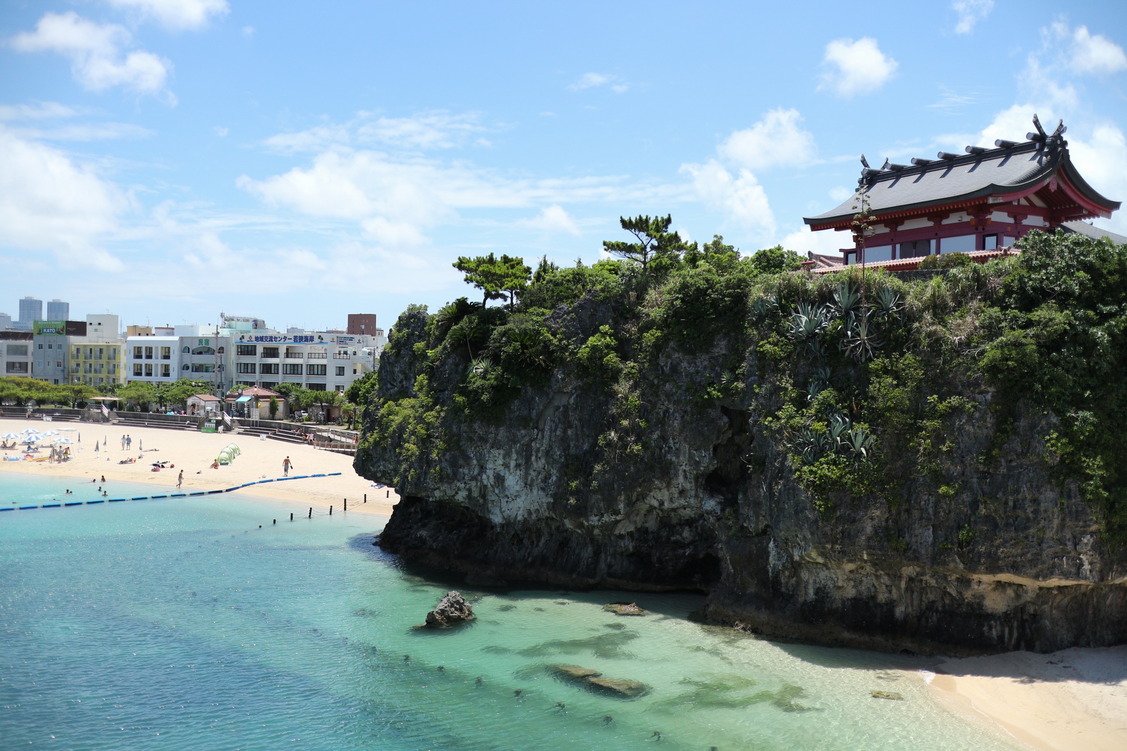 ホテル近く波之上橋からの景色5（波の上宮）