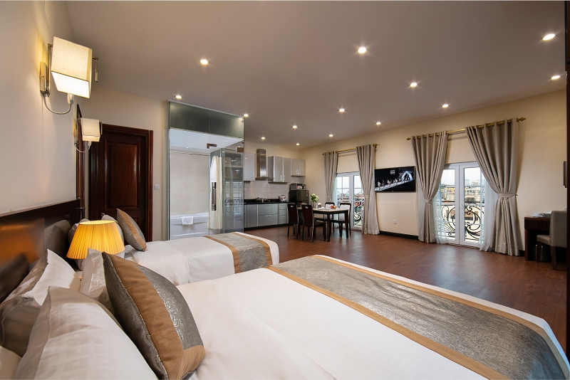 アパートメント バルコニールーム